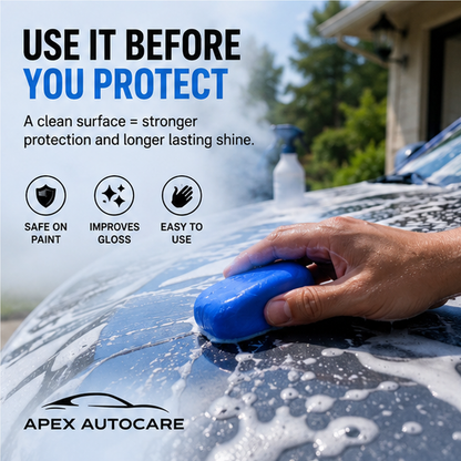 Apex AutoCare Clay Bar – Fine Grade Surface Decontamination Bar