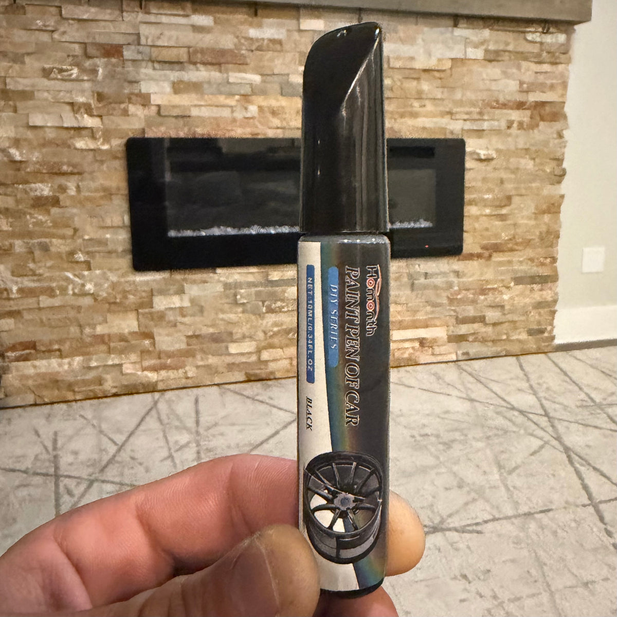 3-Piece Gloss Black Wheel Touch-Up Pen Set