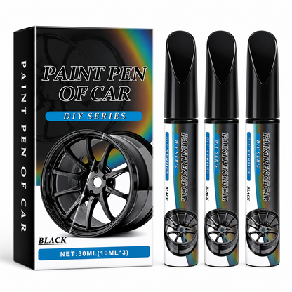 3-Piece Gloss Black Wheel Touch-Up Pen Set