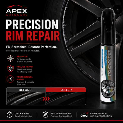 3-Piece Gloss Black Wheel Touch-Up Pen Set