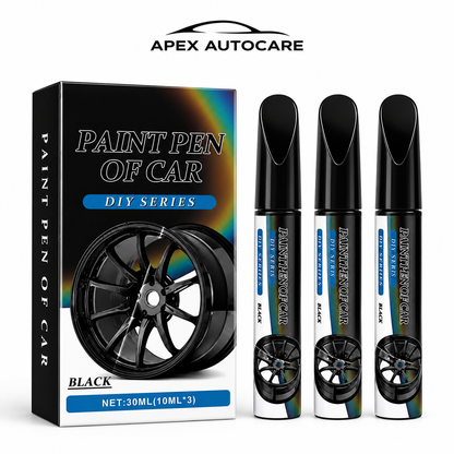 3-Piece Gloss Black Wheel Touch-Up Pen Set