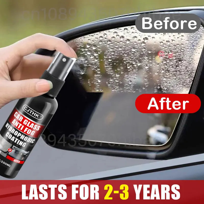 Clear Windshield — No Fog, No Stress