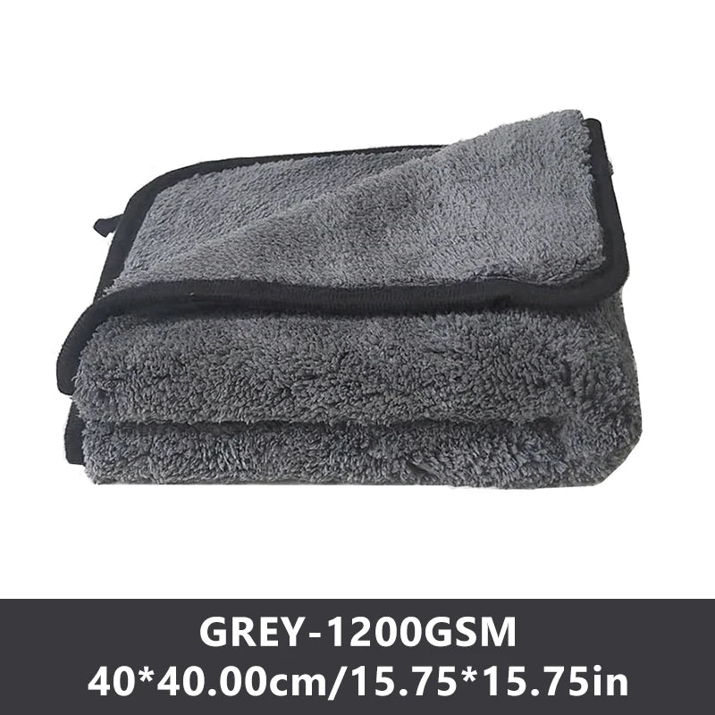 Apex UltraDry 1200GSM Premium Microfiber Car Drying Towel