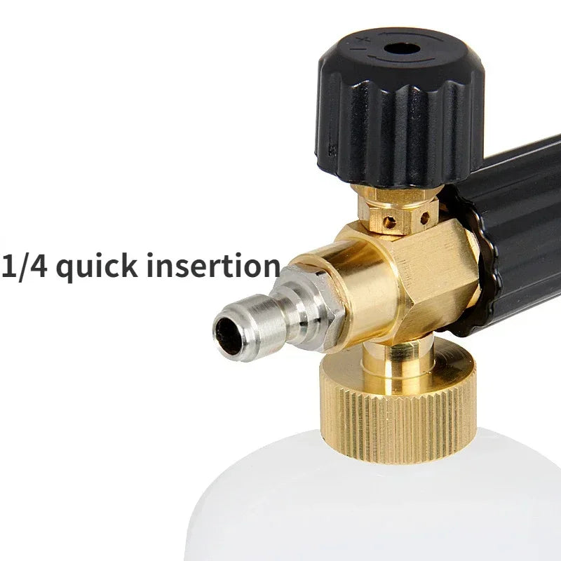Apex Foam Cannon Pro – Adjustable 1L High-Pressure Foam Gun (1/4 Quick Connect