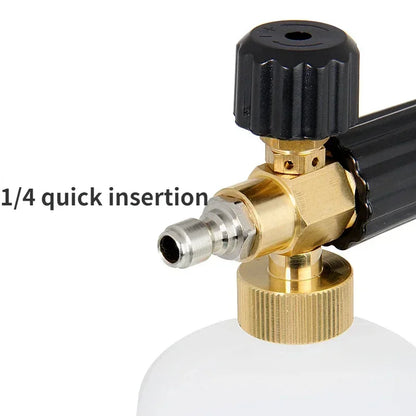 Apex Foam Cannon Pro – Adjustable 1L High-Pressure Foam Gun (1/4 Quick Connect