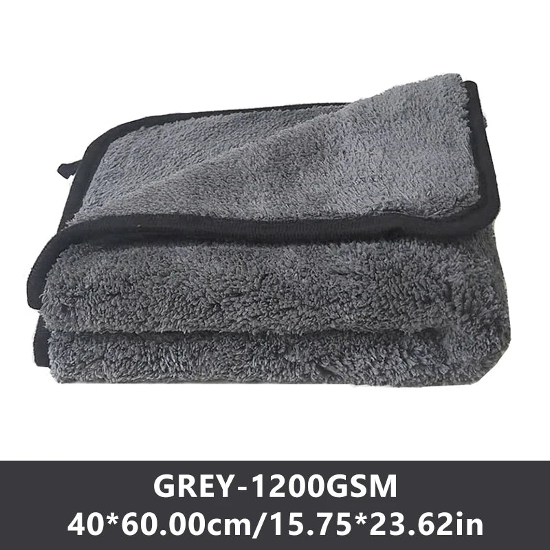 Apex UltraDry 1200GSM Premium Microfiber Car Drying Towel