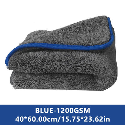 Apex UltraDry 1200GSM Premium Microfiber Car Drying Towel