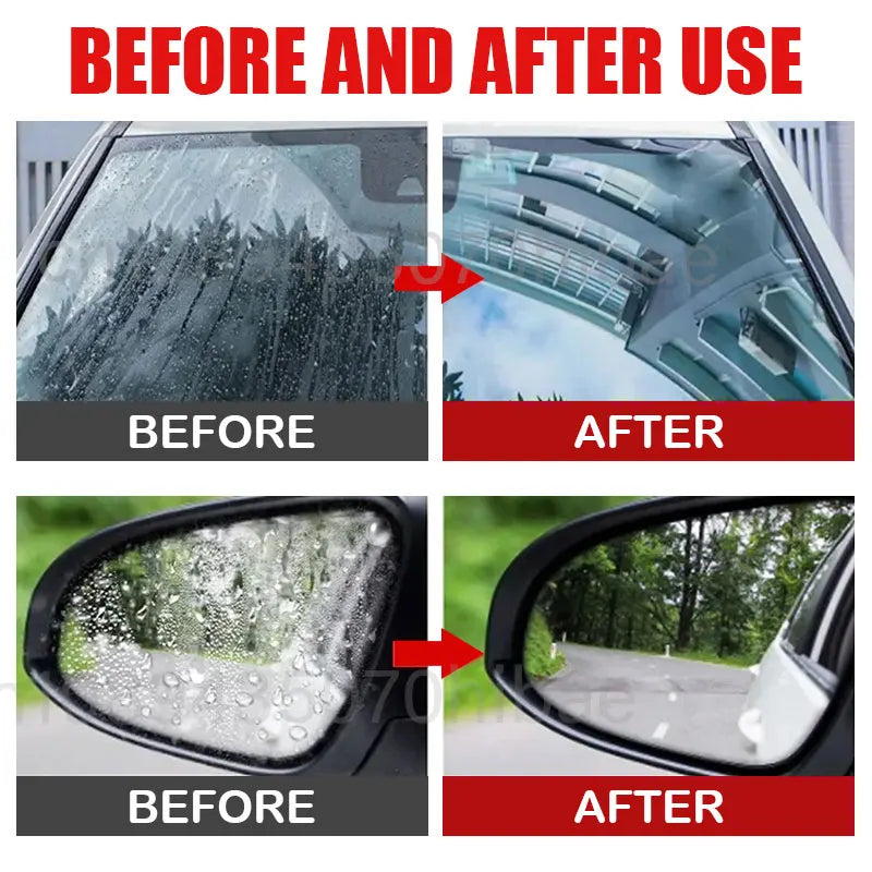 Clear Windshield — No Fog, No Stress
