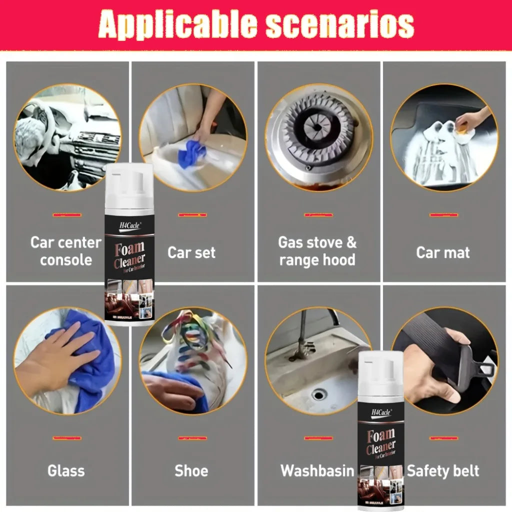 Apex Foam Cleaner – Multi-Purpose Car Interior Foam Cleaner