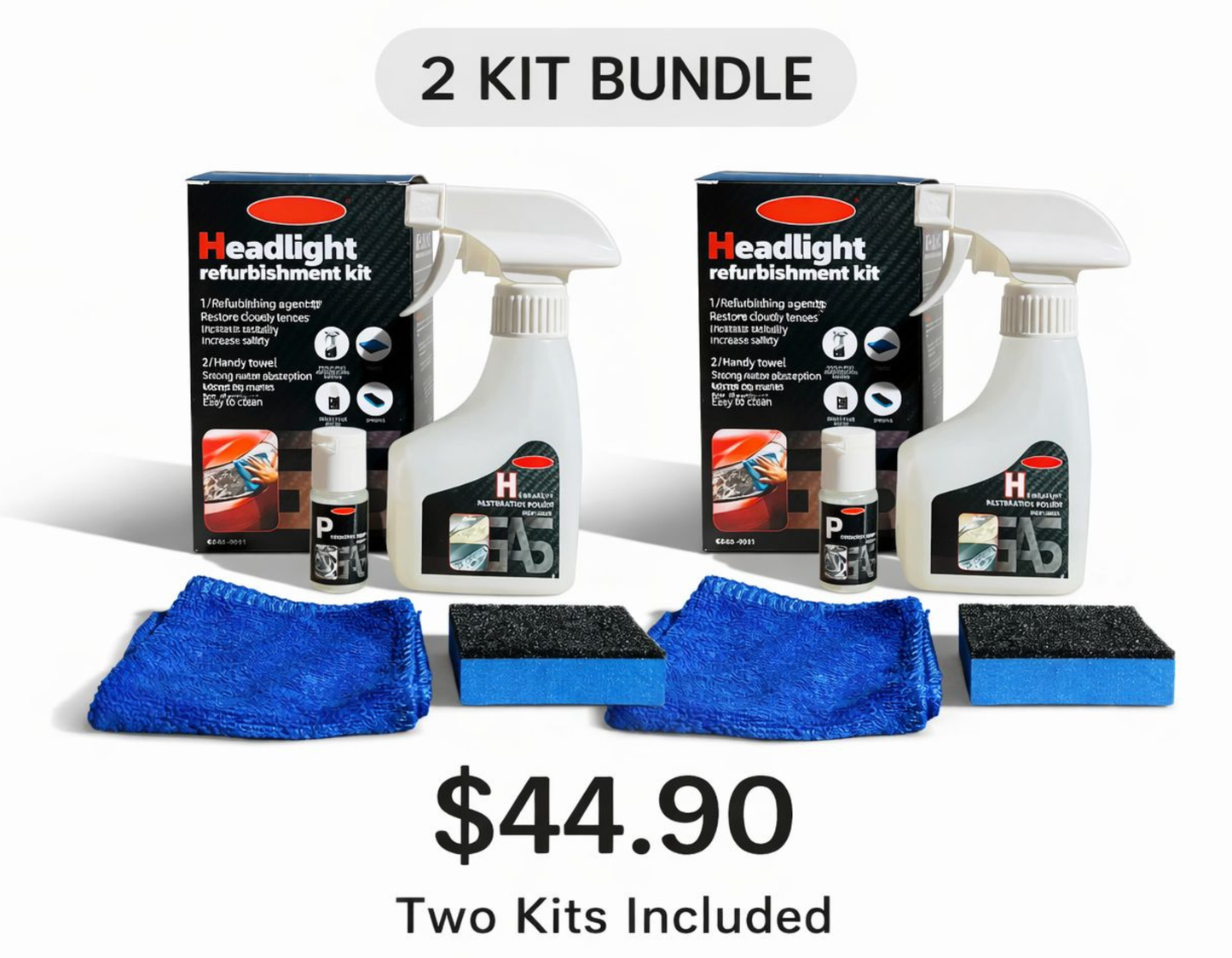 APEX ClearView™ Headlight Restore Kit