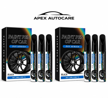 3-Piece Gloss Black Wheel Touch-Up Pen Set